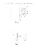 APPARATUS AND METHOD FOR THE VIBRATION CONTROL OF A RISING PIPE OF A     VERTICAL PUMP diagram and image