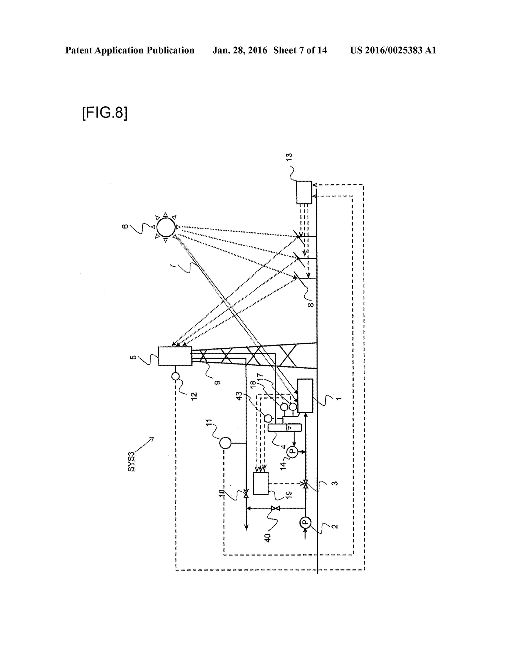 SOLAR HEAT COLLECTION SYSTEM - diagram, schematic, and image 08