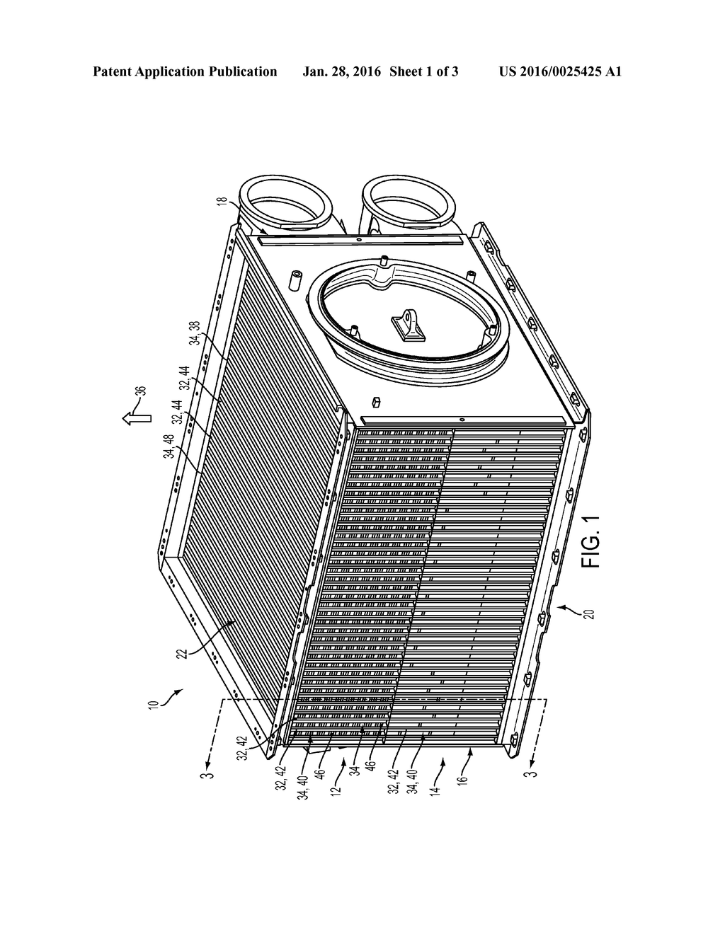 HEAT EXCHANGER WITH SLOTTED GUARD FIN - diagram, schematic, and image 02