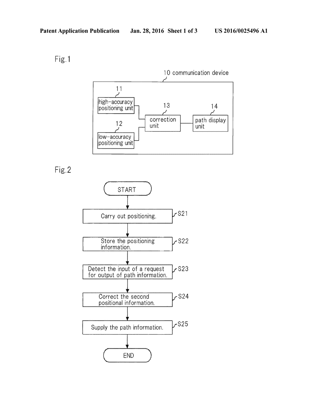 Positioning Device, Method for Controlling Same, and Program - diagram, schematic, and image 02
