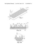 MICROWELL ARRAY ARTICLES AND METHODS OF USE diagram and image