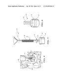 METHOD AND SYSTEM FOR OPTICALLY INSPECTING A MANUFACTURED PART AT A SINGLE     INSPECTION STATION HAVING A MEASUREMENT AXIS diagram and image