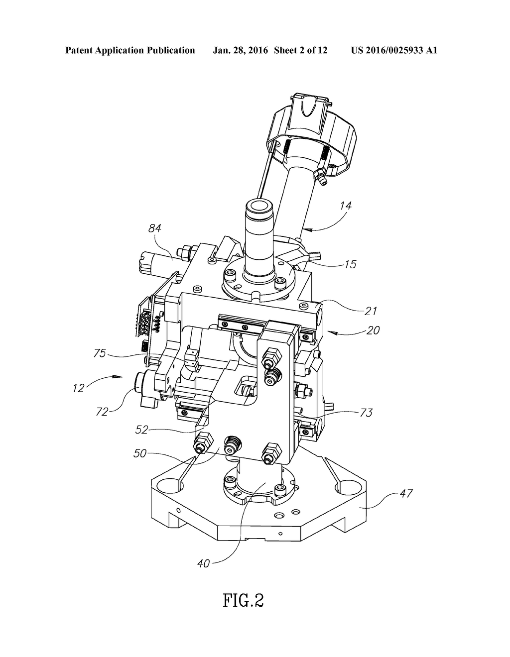 Adaptor For Connecting a Medical Laser to a Flexible Waveguide or an     Articulated Arm - diagram, schematic, and image 03