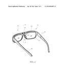 EYEWEAR HAVING MAGNETIC CLIP-ON LENSES diagram and image