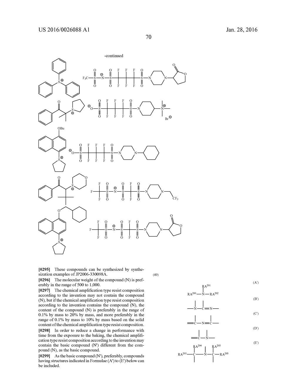 METHOD FOR MANUFACTURING ORGANIC PROCESSING FLUID FOR PATTERNING OF     CHEMICAL AMPLIFICATION TYPE RESIST FILM, ORGANIC PROCESSING FLUID FOR     PATTERNING OF CHEMICAL AMPLIFICATION TYPE RESIST FILM, PATTERN FORMING     METHOD, METHOD FOR MANUFACTURING ELECTRONIC DEVICE, AND ELECTRONIC DEVICE - diagram, schematic, and image 72
