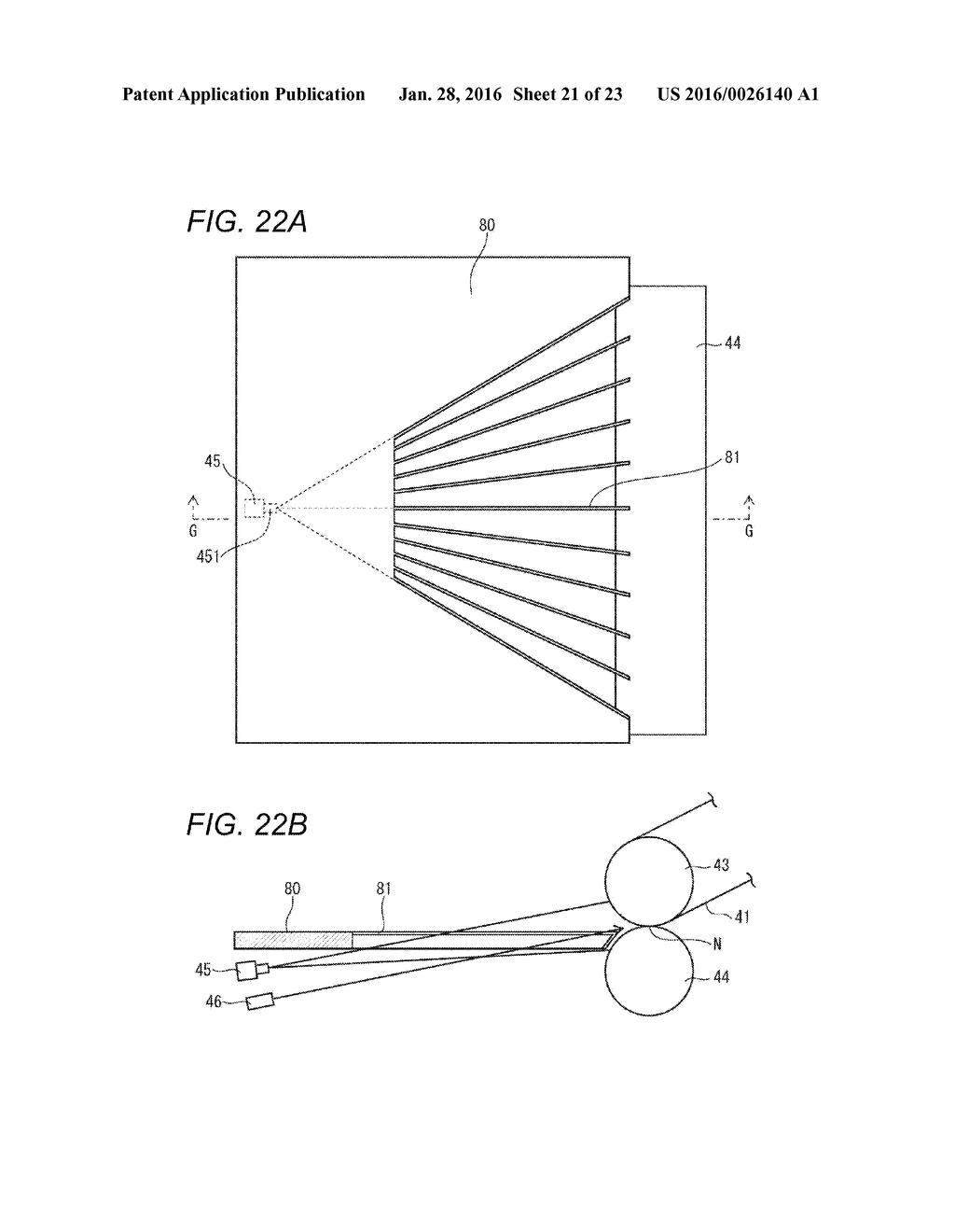 SHEET CONVEYING DEVICE AND IMAGE FORMING APPARATUS - diagram, schematic, and image 22