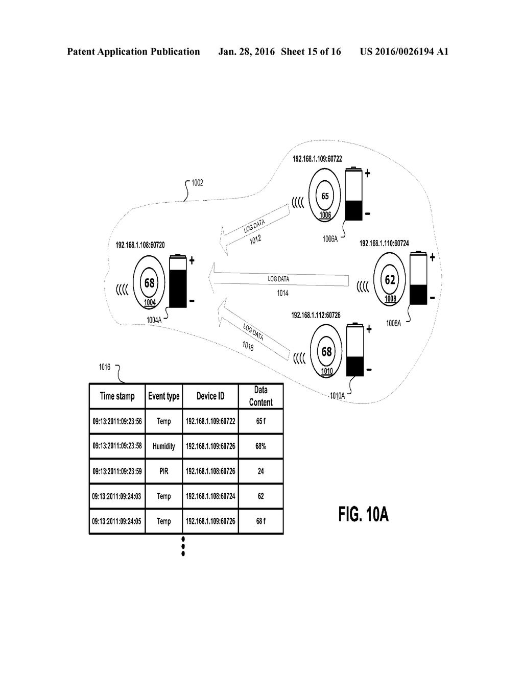 METHODS AND SYSTEMS FOR DATA INTERCHANGE BETWEEN A NETWORK-CONNECTED     THERMOSTAT AND CLOUD-BASED MANAGEMENT SERVER - diagram, schematic, and image 16