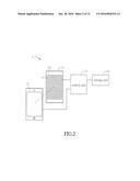 HAND-HELD ELECTRONIC DEVICE, COMPUTER-EXECUTED METHOD AND TOUCH-SENSING     COVER diagram and image