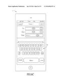 HAND-HELD ELECTRONIC DEVICE, TOUCH-SENSING COVER AND COMPUTER-EXECUTED     METHOD diagram and image