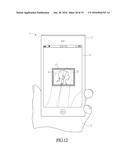 HAND-HELD ELECTRONIC DEVICE, TOUCH-SENSING COVER AND COMPUTER-EXECUTED     METHOD diagram and image