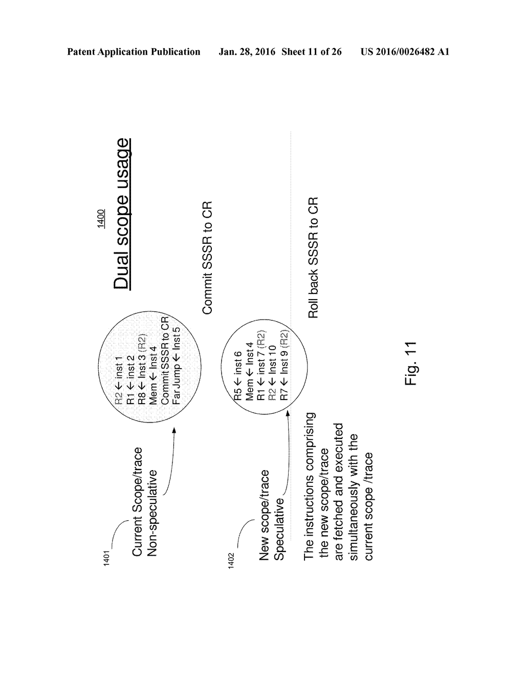 USING A PLURALITY OF CONVERSION TABLES TO IMPLEMENT AN INSTRUCTION SET     AGNOSTIC RUNTIME ARCHITECTURE - diagram, schematic, and image 12