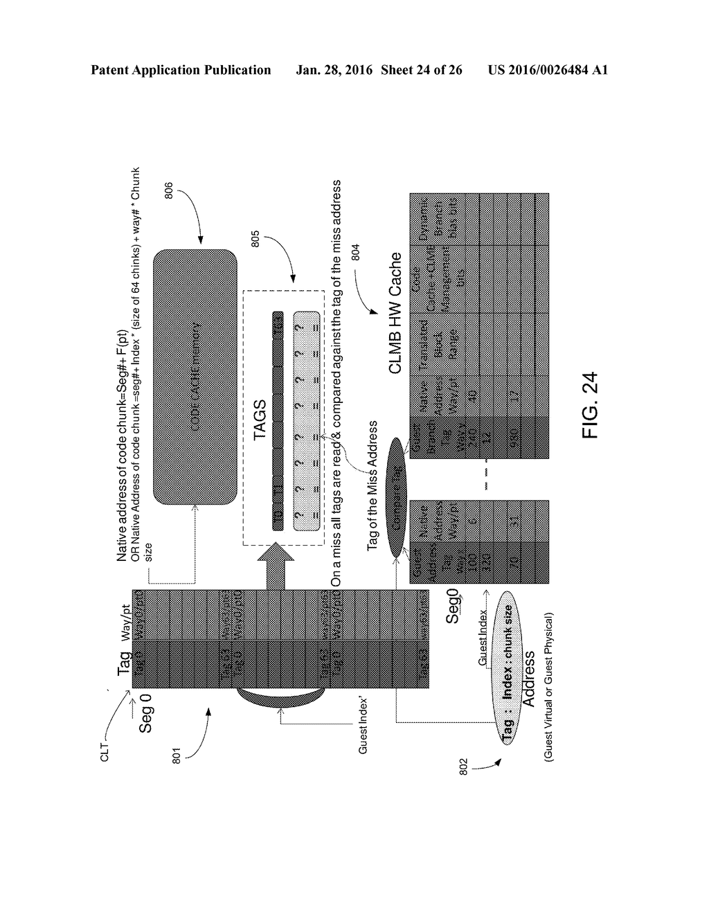 SYSTEM CONVERTER THAT EXECUTES A JUST IN TIME OPTIMIZER FOR EXECUTING CODE     FROM A GUEST IMAGE - diagram, schematic, and image 25