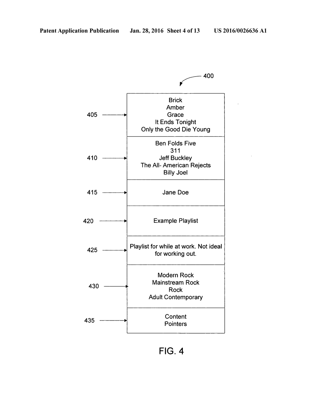 METHOD FOR SHARING AND SEARCHING PLAYLISTS - diagram, schematic, and image 05