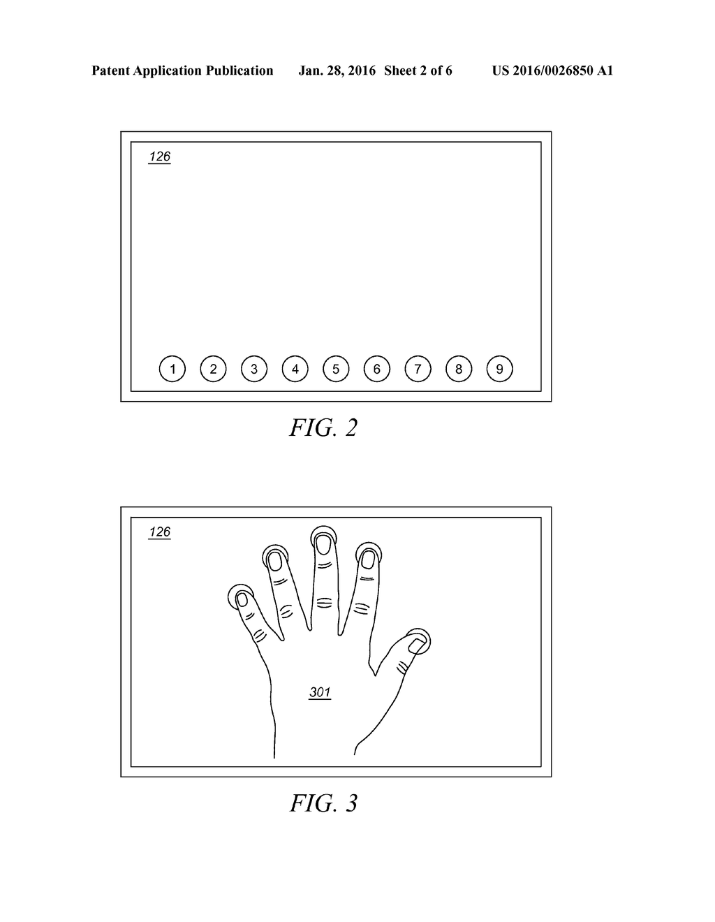 METHOD AND APPARATUS FOR IDENTIFYING FINGERS IN CONTACT WITH A TOUCH     SCREEN - diagram, schematic, and image 03