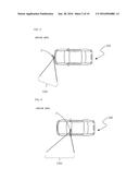 LATERAL OBSTACLE DETECTION APPARATUS FOR A MOTOR VEHICLE, MOTOR VEHICLE     COMPRISING THAT APPARATUS AND PROCESS FOR DETECTING LATERAL OBSTACLES     DURING THE TRAVEL OF A MOTOR VEHICLE diagram and image