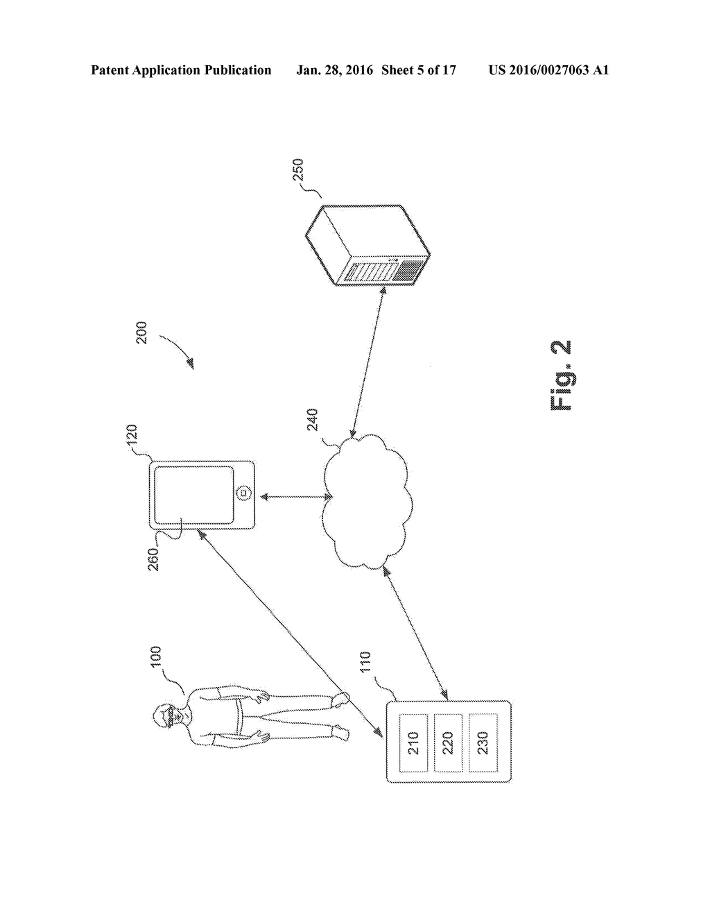 TARGETED ADVERTISEMENTS BASED ON ANALYSIS OF IMAGE INFORMATION FROM A     WEARABLE CAMERA - diagram, schematic, and image 06