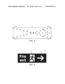 EMERGENCY EXIT SIGN diagram and image