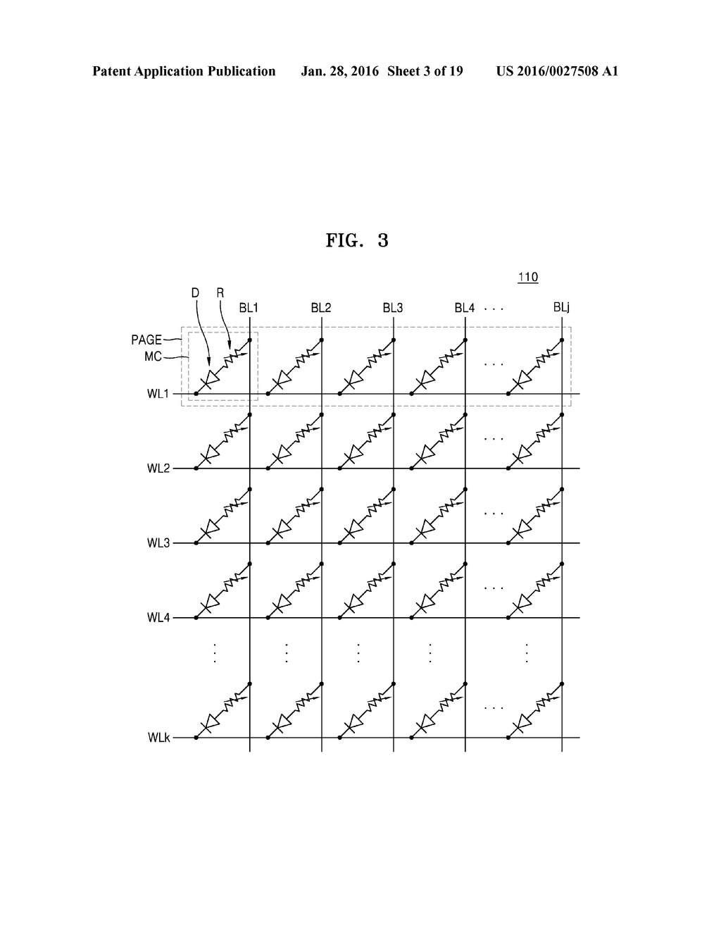 RESISTIVE MEMORY DEVICE AND OPERATION - diagram, schematic, and image 04