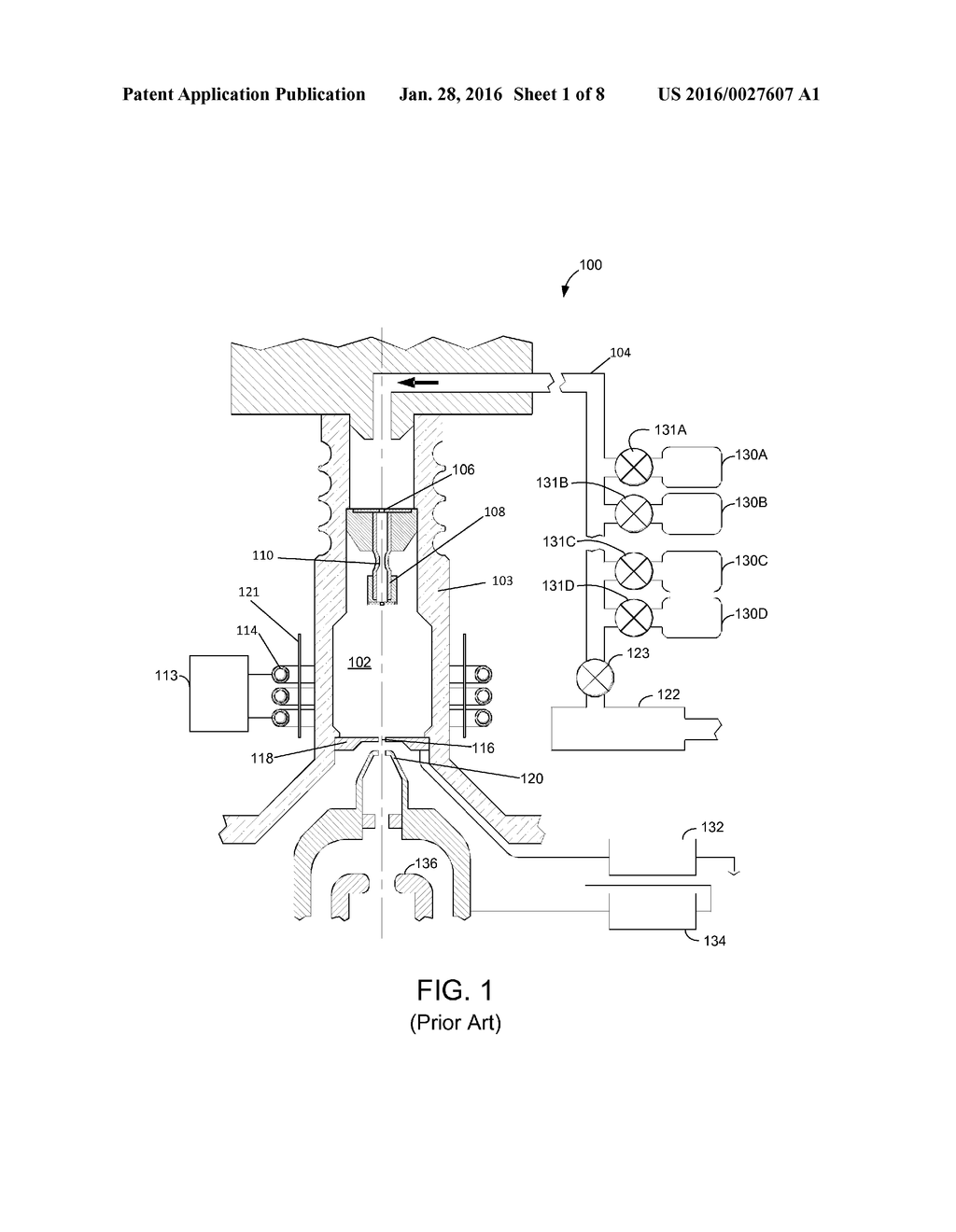 INDUCTIVELY-COUPLED PLASMA ION SOURCE FOR USE WITH A FOCUSED ION BEAM     COLUMN WITH SELECTABLE IONS - diagram, schematic, and image 02