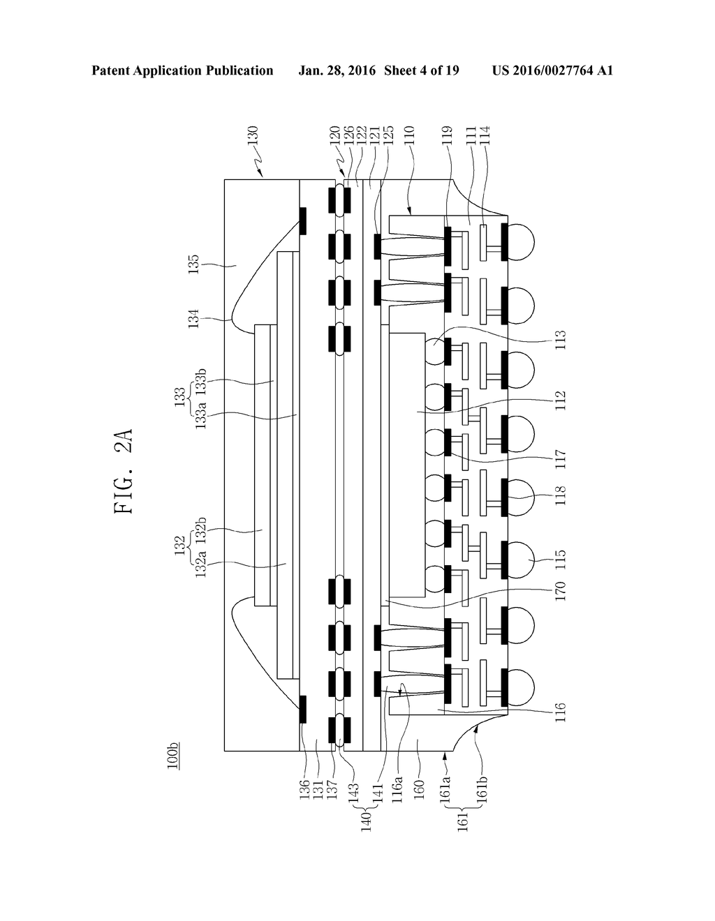 SEMICONDUCTOR PACKAGE STACK STRUCTURE HAVING INTERPOSER SUBSTRATE - diagram, schematic, and image 05