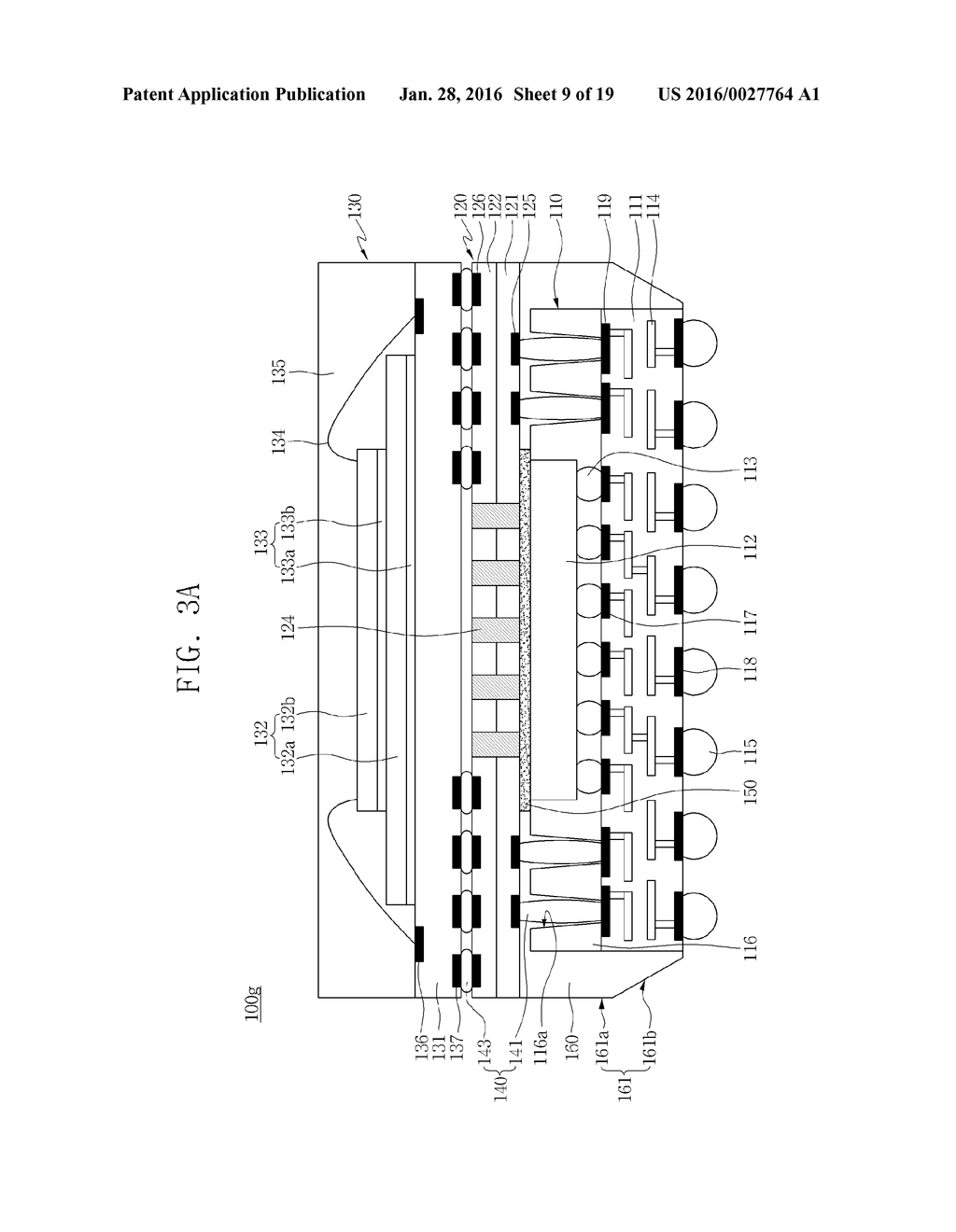 SEMICONDUCTOR PACKAGE STACK STRUCTURE HAVING INTERPOSER SUBSTRATE - diagram, schematic, and image 10