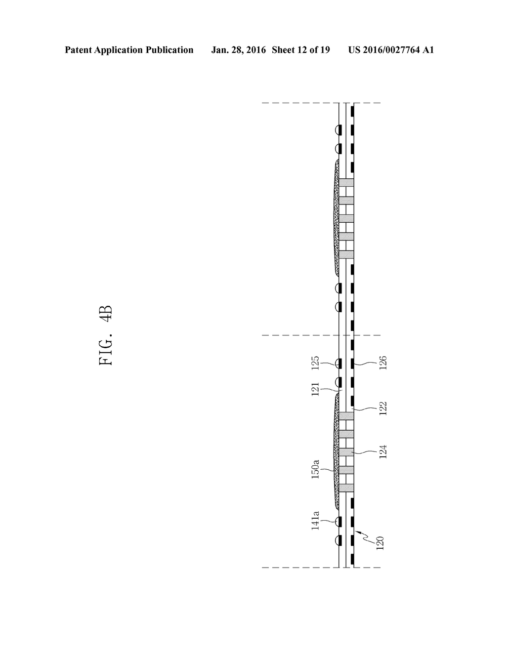 SEMICONDUCTOR PACKAGE STACK STRUCTURE HAVING INTERPOSER SUBSTRATE - diagram, schematic, and image 13