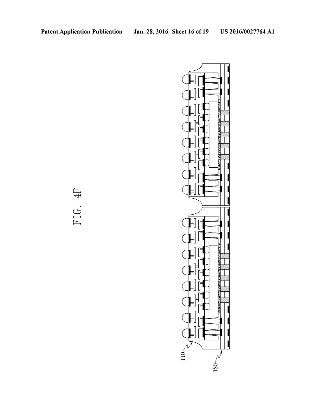 SEMICONDUCTOR PACKAGE STACK STRUCTURE HAVING INTERPOSER SUBSTRATE - diagram, schematic, and image 17