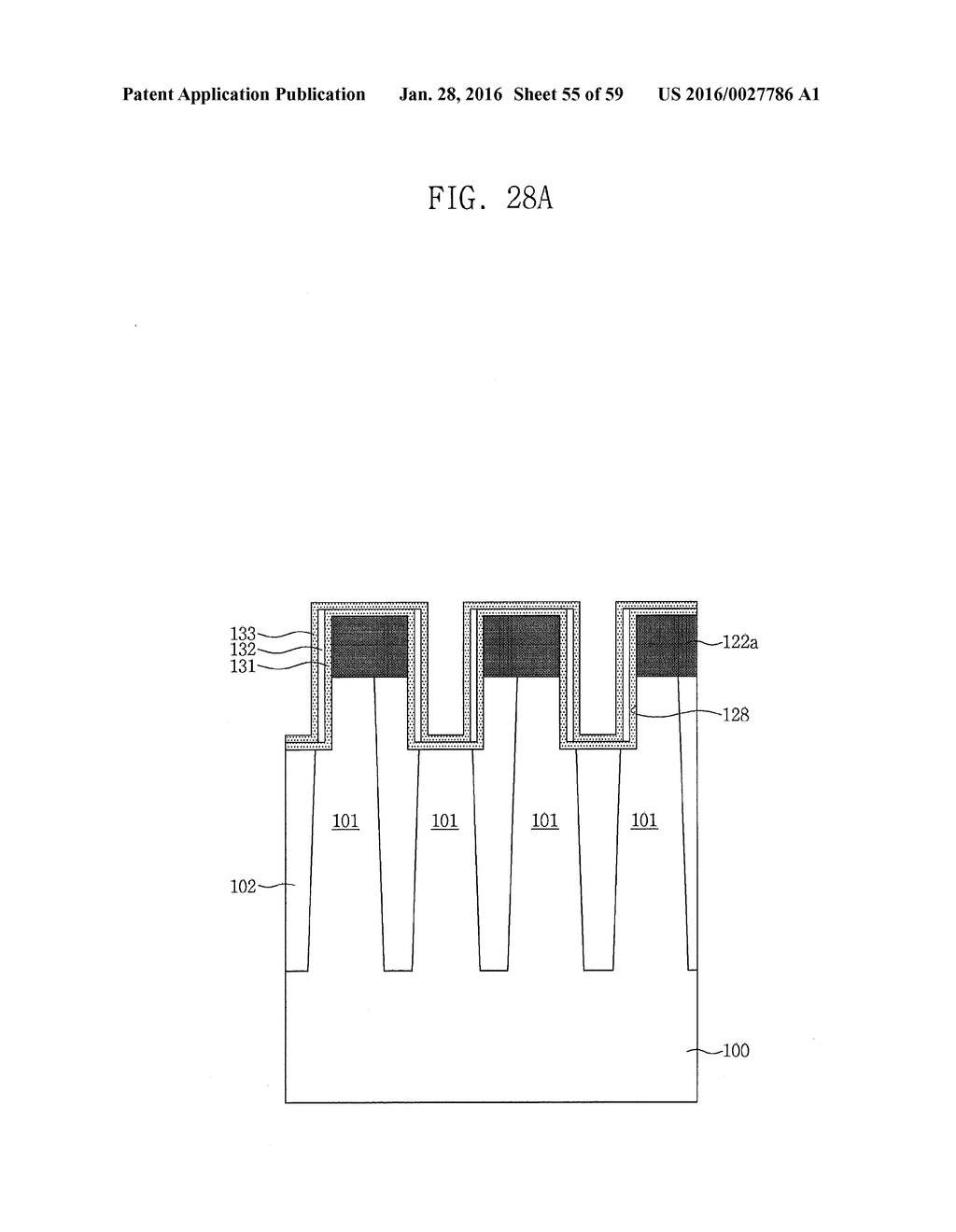 SEMICONDUCTOR DEVICES HAVING SELF-ALIGNED CONTACT PADS - diagram, schematic, and image 56