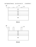 MEMORY DEVICES INCLUDING CAPACITOR STRUCTURES HAVING IMPROVED AREA     EFFICIENCY diagram and image