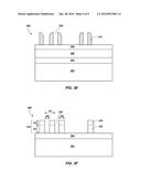 MEMORY DEVICES INCLUDING CAPACITOR STRUCTURES HAVING IMPROVED AREA     EFFICIENCY diagram and image