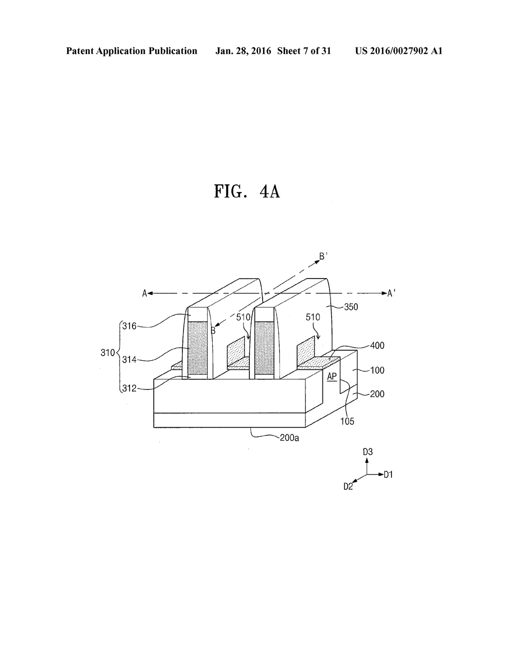 METHODS OF FABRICATING A SEMICONDUCTOR DEVICE - diagram, schematic, and image 08