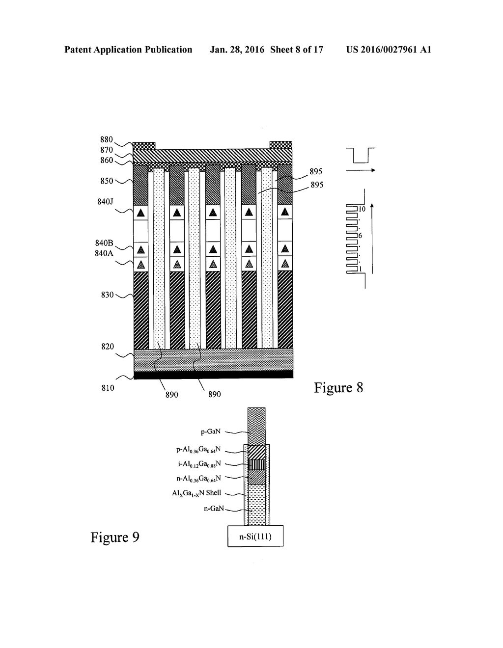 METHODS AND DEVICES FOR SOLID STATE NANOWIRE DEVICES - diagram, schematic, and image 09