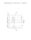 LIGHT EMITTING DIODE (LED) DIE HAVING STRAP LAYER AND METHOD OF     FABRICATION diagram and image