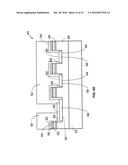 LIGHT EMITTING DIODE (LED) DIE HAVING STRAP LAYER AND METHOD OF     FABRICATION diagram and image