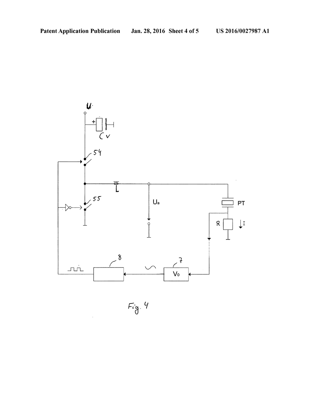 Circuit Assembly and Method for Controlling a Piezoelectric Transformer - diagram, schematic, and image 05