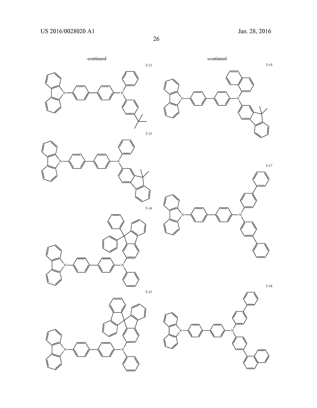 ORGANIC ELECTRONIC ELEMENT AND AN ELECTRONIC DEVICE COMPRISING IT - diagram, schematic, and image 28