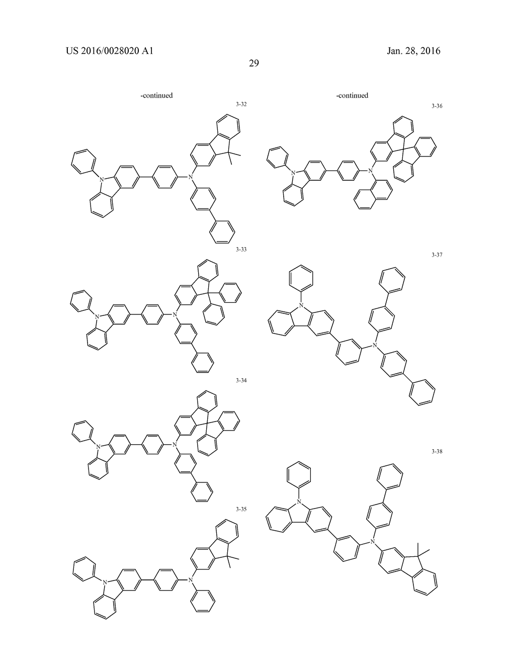 ORGANIC ELECTRONIC ELEMENT AND AN ELECTRONIC DEVICE COMPRISING IT - diagram, schematic, and image 31