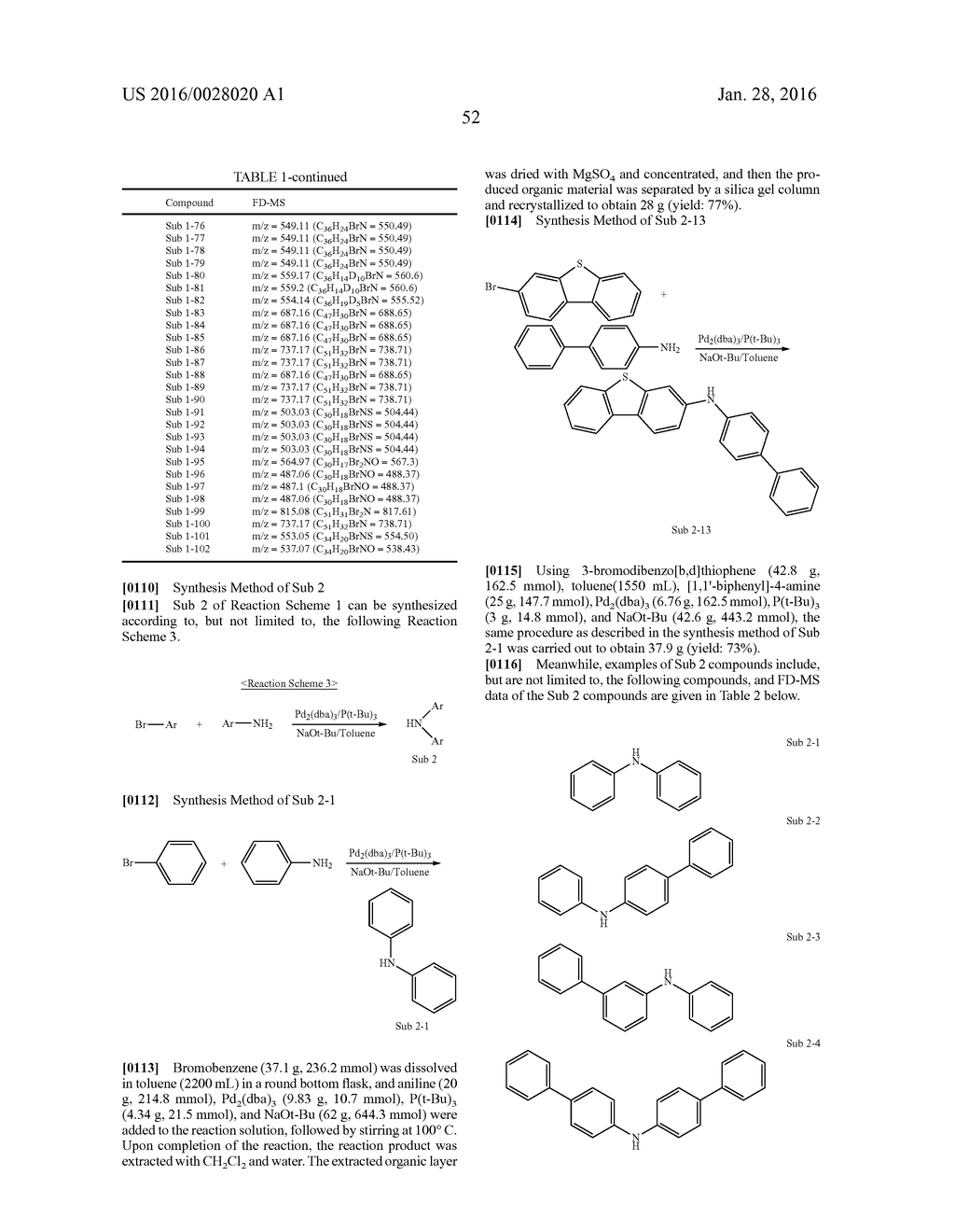 ORGANIC ELECTRONIC ELEMENT AND AN ELECTRONIC DEVICE COMPRISING IT - diagram, schematic, and image 54