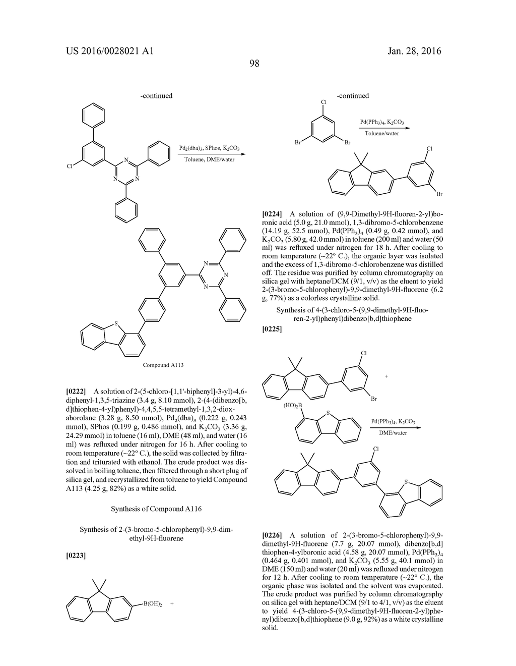 ORGANIC ELECTROLUMINESCENT MATERIALS AND DEVICES - diagram, schematic, and image 104