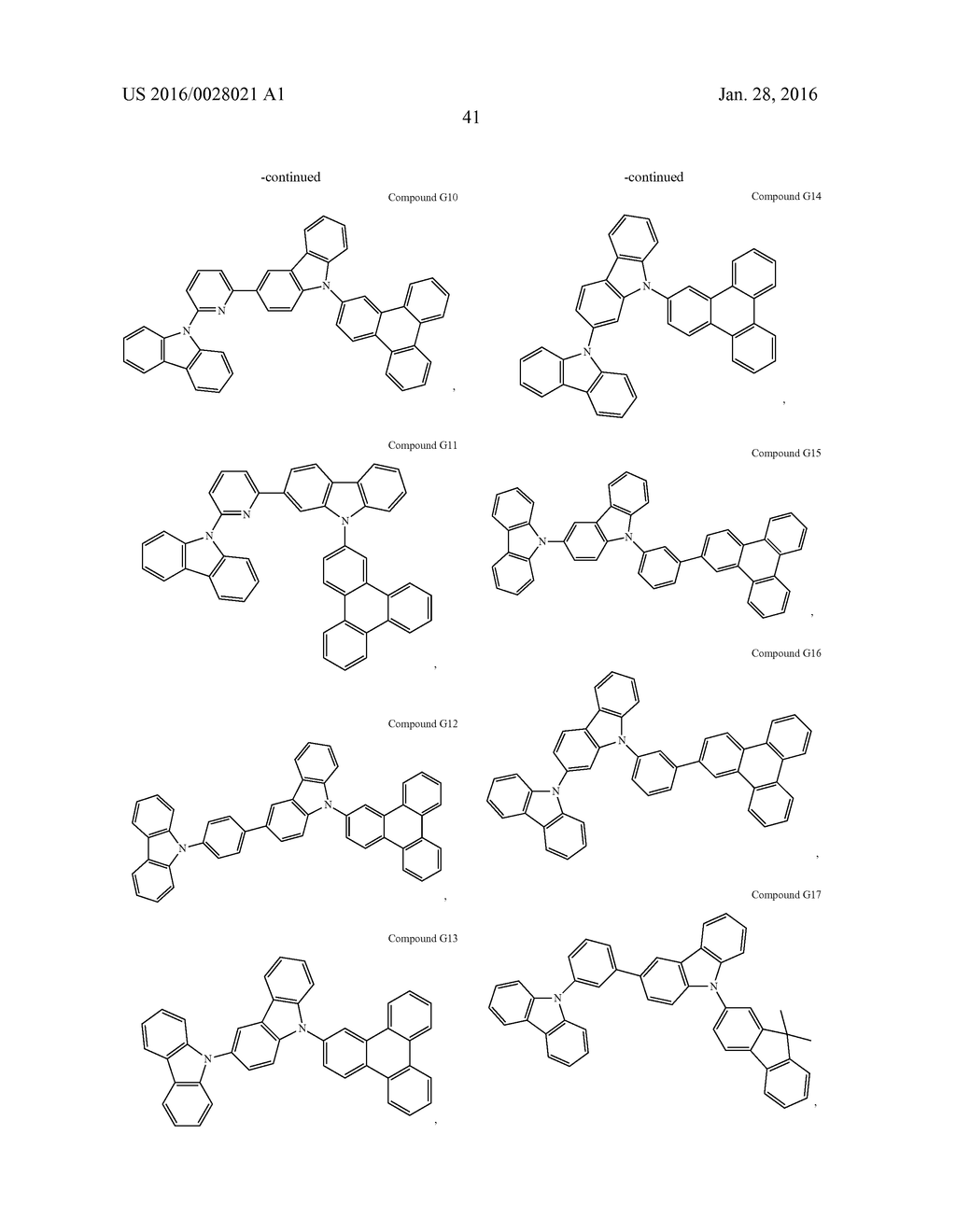 ORGANIC ELECTROLUMINESCENT MATERIALS AND DEVICES - diagram, schematic, and image 47