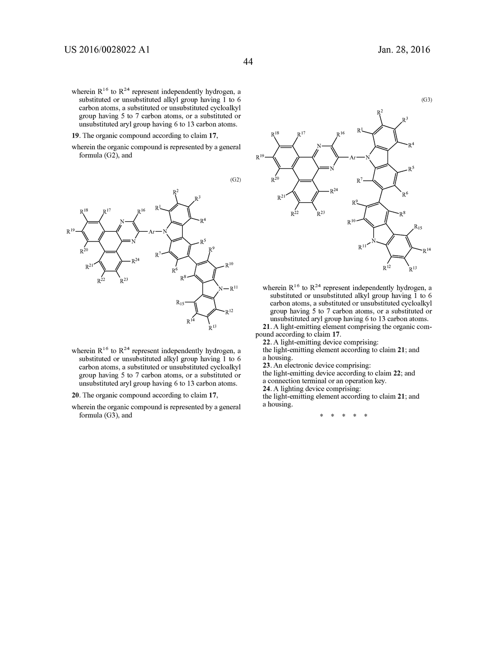 Light-Emitting Element, Light-Emitting Device, Electronic Device, Lighting     Device, and Organic Compound - diagram, schematic, and image 83