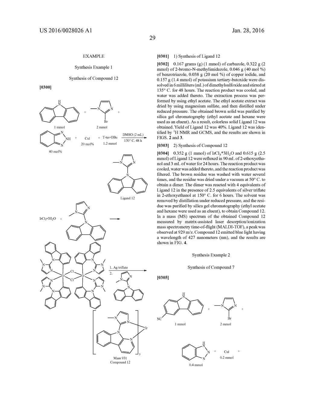 ORGANOMETALLIC COMPOUND AND ORGANIC LIGHT-EMITTING DEVICE INCLUDING THE     SAME - diagram, schematic, and image 38