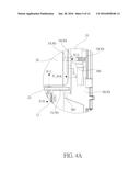 EJECTING MECHANISM OF A PRIMARY AND SECONDARY MACHINE MODULE, AND PRIMARY     AND SECONDARY MACHINE MODULE AND PRIMARY MACHINE THEREWITH diagram and image