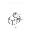 Rechargeable Battery Pack with USB Power Outlet diagram and image