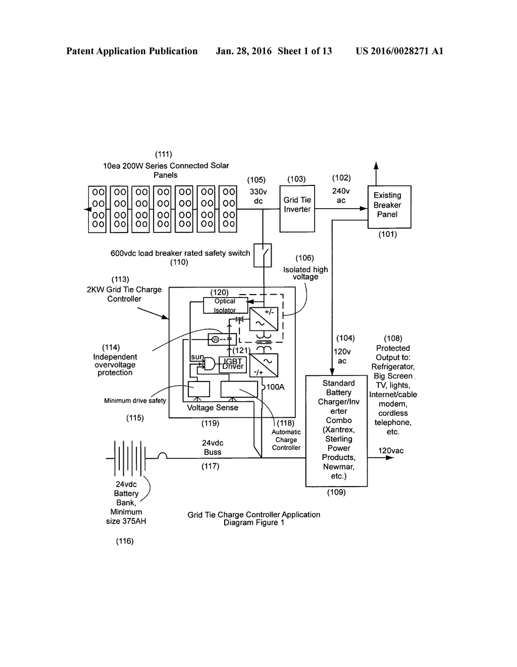 GRID TIE CHARGE CONTROLLER - diagram, schematic, and image 02