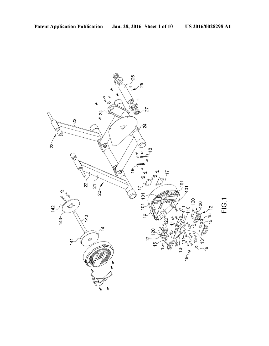 RESISTANCE ADJUSTMENT DEVICE FOR EXERCISER - diagram, schematic, and image 02