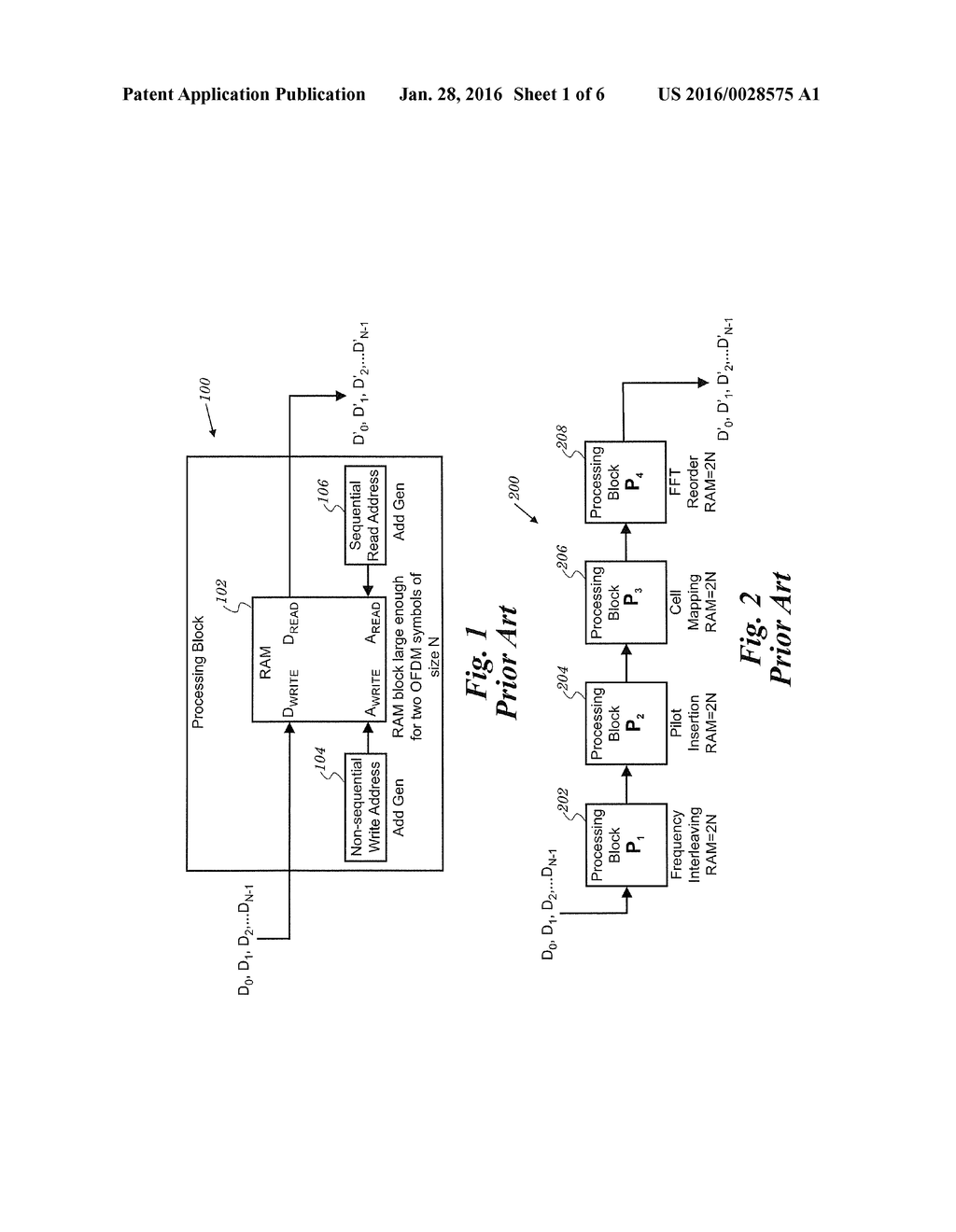 OFDM PROCESSING SYSTEM AND METHOD - diagram, schematic, and image 02