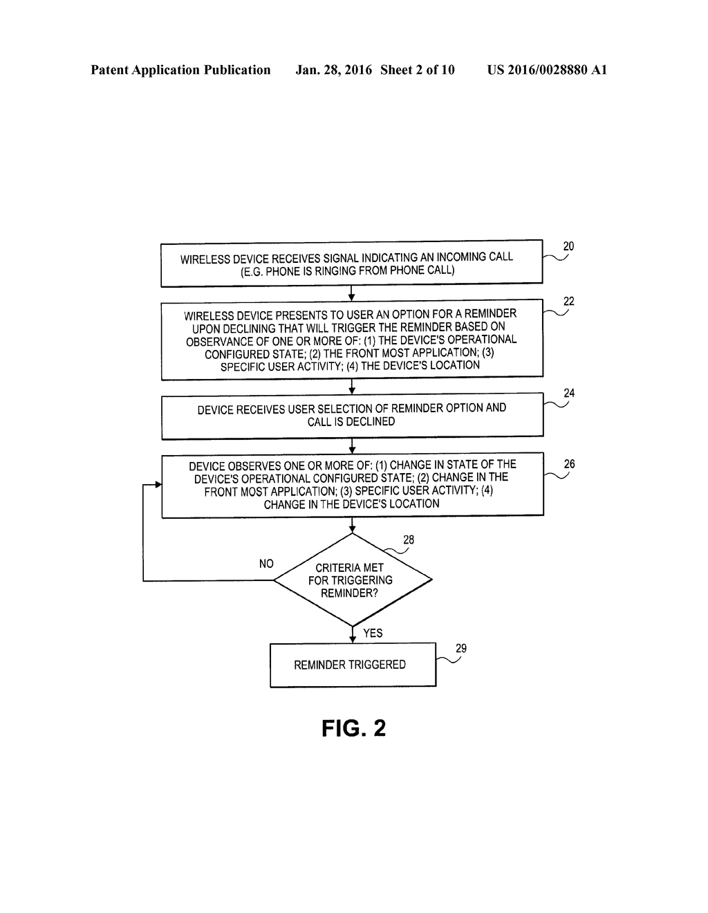 OPTIONS PRESENTED ON A DEVICE OTHER THAN ACCEPT AND DECLINE FOR ANINCOMING     CALL - diagram, schematic, and image 03