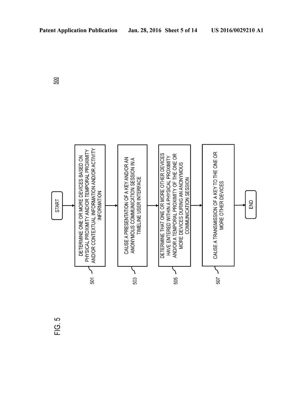 METHOD AND APPARATUS FOR PROVIDING AN ANONYMOUS COMMUNICATION SESSION - diagram, schematic, and image 06