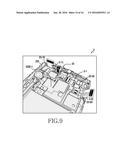 ELECTRONIC DEVICE INCLUDING HEATING ELEMENT diagram and image